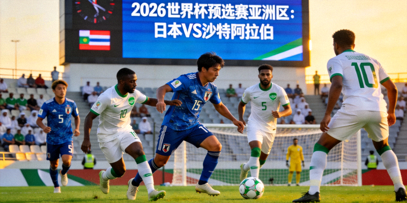 2026世界杯预选赛亚洲区：日本对阵沙特阿拉伯比赛录像